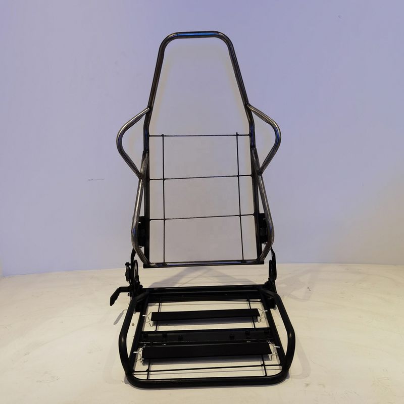 Silla de juego RGB de cuero sintético con función de masaje Luces RGB y alta comodidad