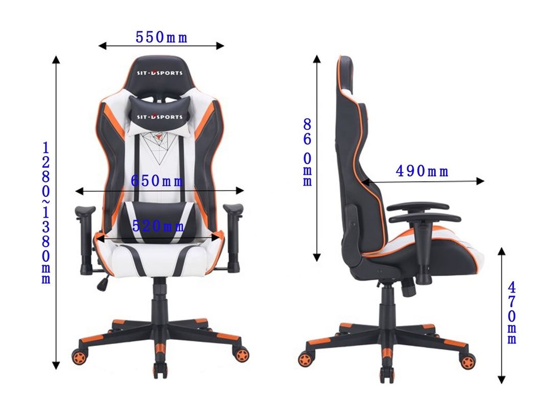 Y-SEATER 009 Profesional PU Cama de oficina silla de ordenador de diseño moderno para el juego