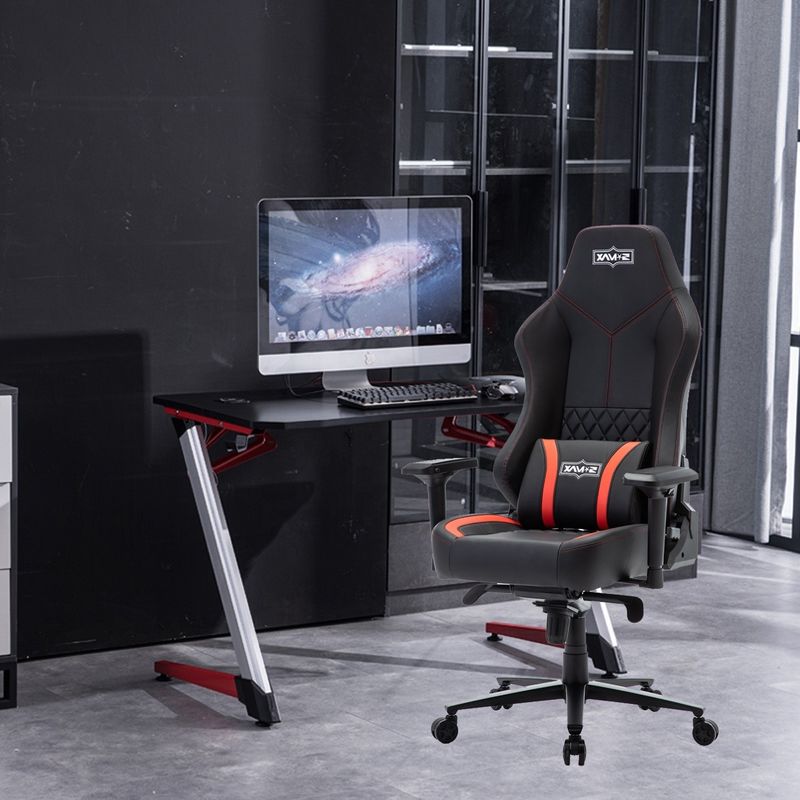 19 Mecanismo de mariposa Silla ejecutiva Y-SEATER 625-BR Silla de juegos de E-sport de cuero PU