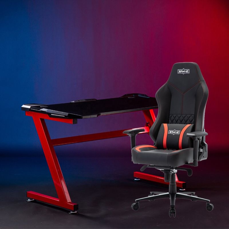 19 Mecanismo de mariposa Silla ejecutiva Y-SEATER 625-BR Silla de juegos de E-sport de cuero PU