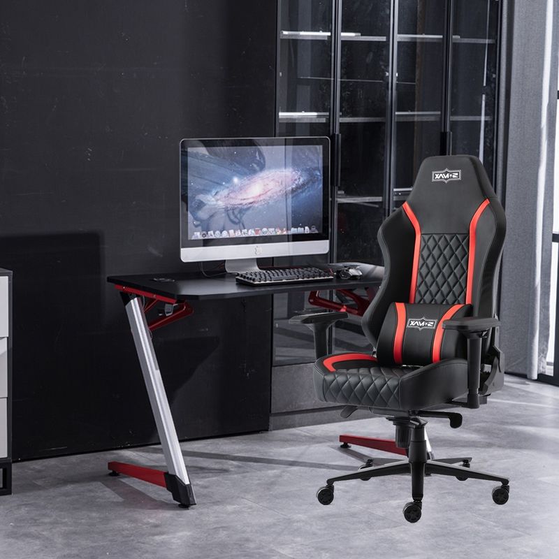 Y-SEATER 624-BR Silla profesional de juegos de cuero de PU con cubierta y diseño extraíbles