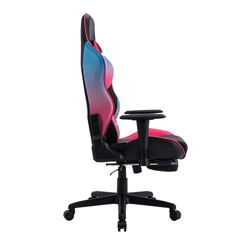 Luz fluida y color lujosa PU de cuero silla de juego de carreras para el jugador de computadora