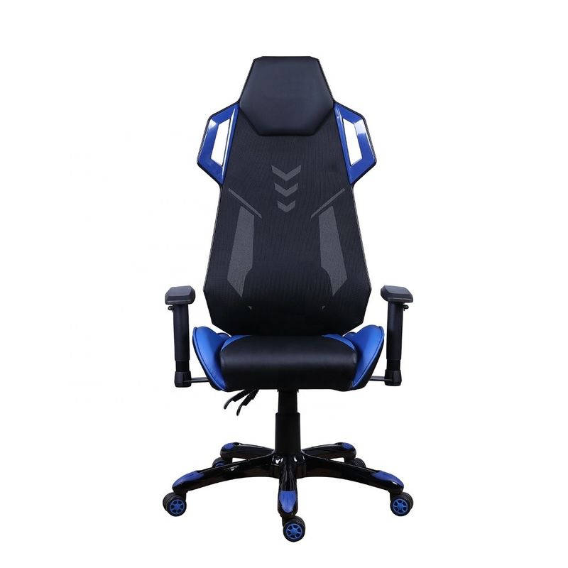 Estilo silla ejecutiva silla de juegos de oficina de carreras silla de juegos de PVC para adultos malla silla de computadora