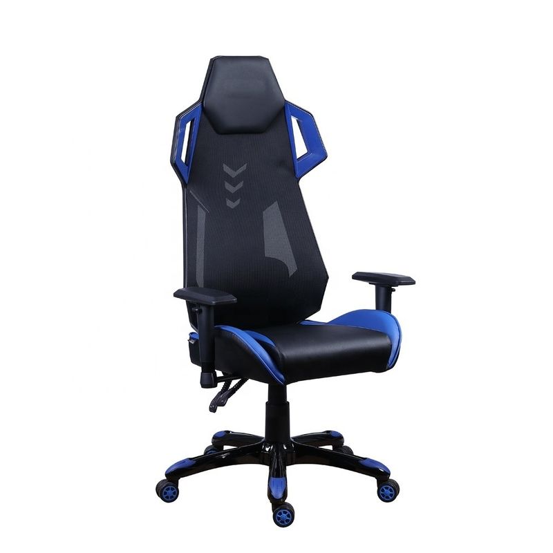 Estilo silla ejecutiva silla de juegos de oficina de carreras silla de juegos de PVC para adultos malla silla de computadora