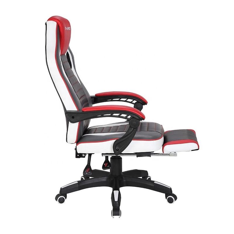 HCYZ OEM estilo de carreras de cuero silla de juegos de oficina para niños tipo de metal de hierro giratorio