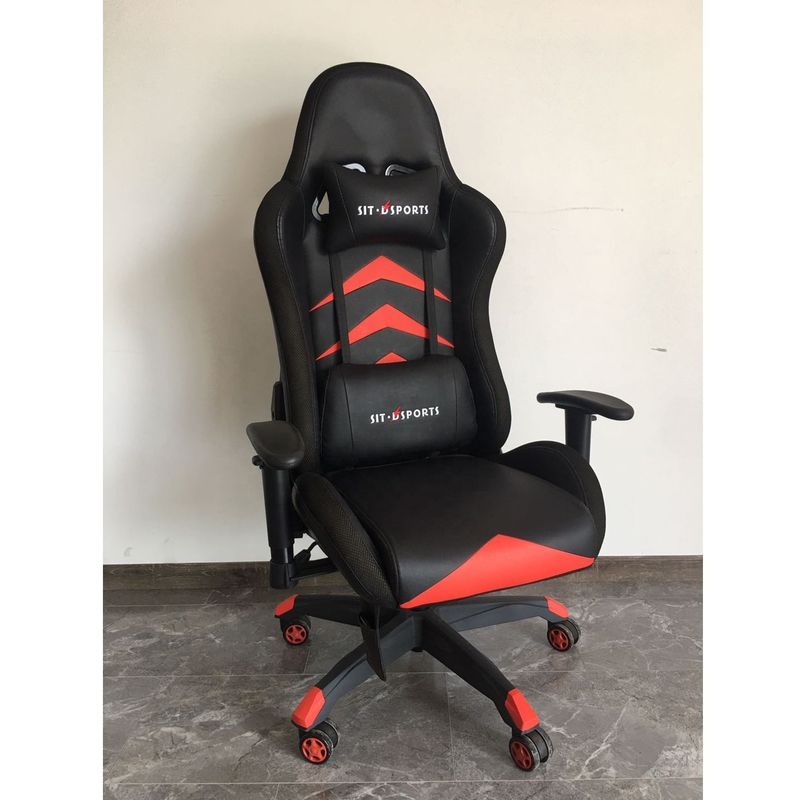 Estilo industrial HCYZ RGB LED Light Silla de computadora ejecutiva silla de juego con cuero PU