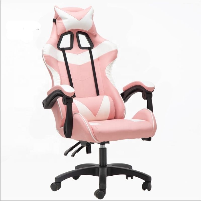 Sillón de juegos de cuero de diseño moderno de PVC respaldo de espalda ajustable 90-180 para el soporte final